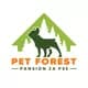 Pet forest hotel logo